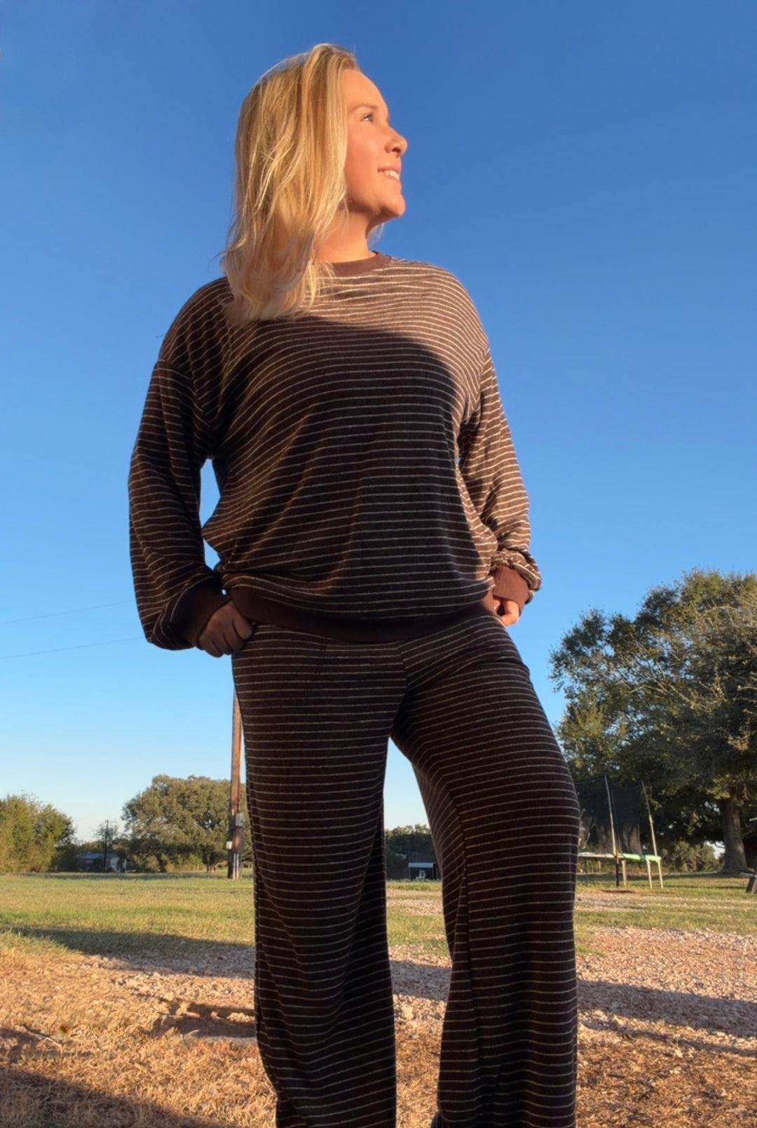 The Ava Stripe Set