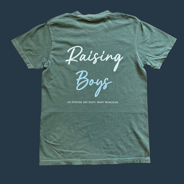 Raising Boys Mama Tee